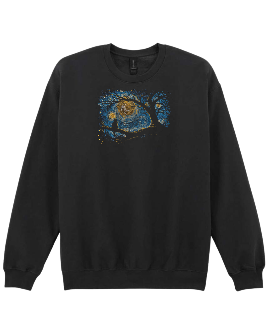 Starry Night Cat