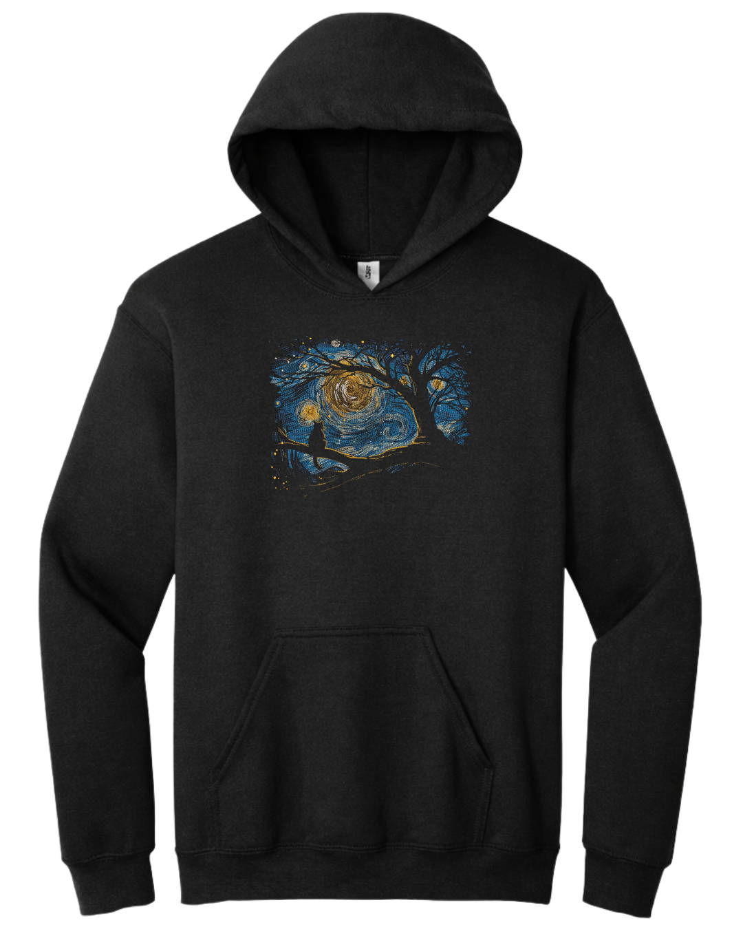 Starry Night Cat