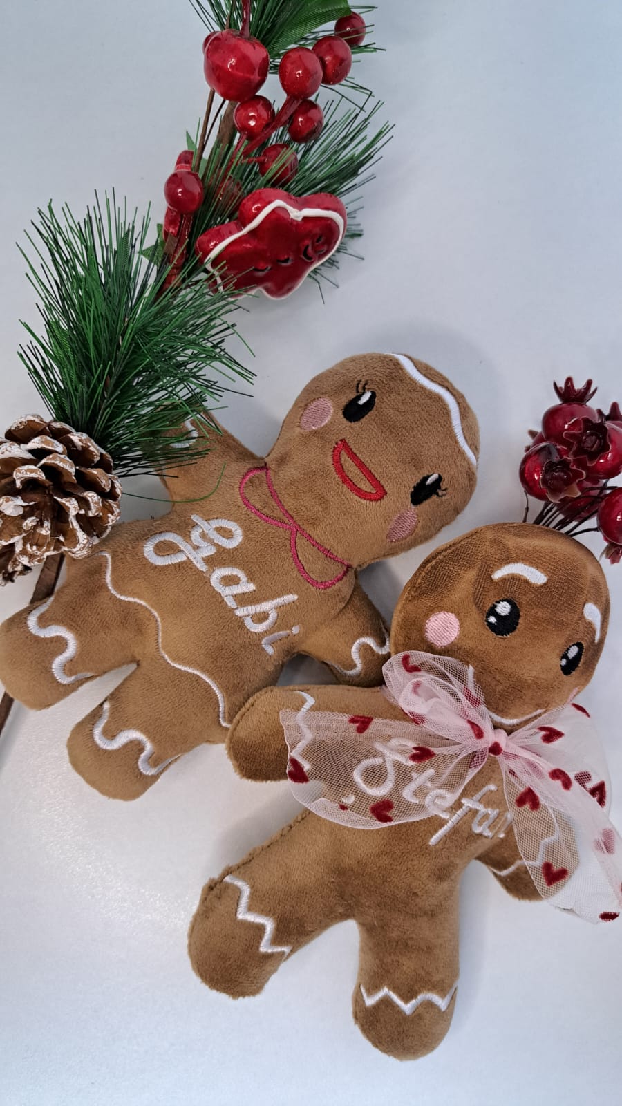 Pluș omuleți biscuiți